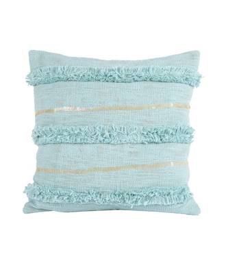 Eyda Premium Cotton Designer Turquoise Cushion Cover Set of 2 3