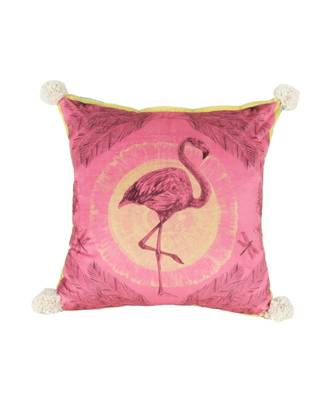 Eyda Digital Print Multi Color Velvet Reversible Cushion Cover Set of 2 4