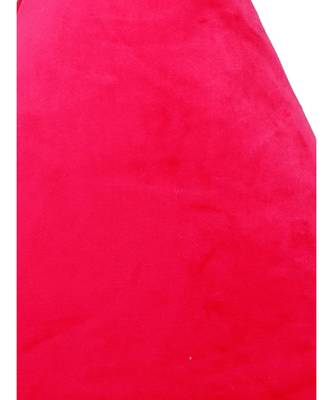Eyda Super Soft Velvet Fuchsia Color Set of 2 Triangle Filled Cushion 3