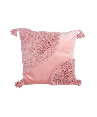 Eyda Super Soft Velvet Peach Color Set of 2 Cushion Cover 2