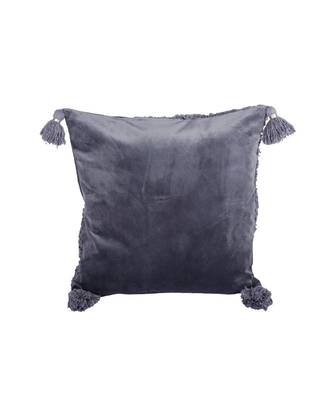 Eyda Super Soft Velvet Grey Color Set of 2 Cushion Cover 5
