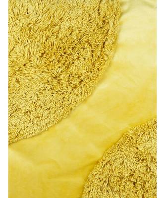 Eyda Super Soft Velvet Yellow Color Set of 2 Cushion Cover 3