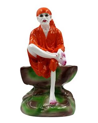 ESVAR STONECRAFT Poly Resin Hand Made Scupluture of Sai Baba 1