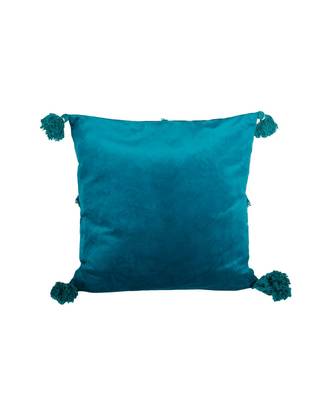 Eyda Super Soft Velvet Blue Color Set of 2 Cushion Cover 5