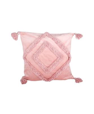 Eyda Super Soft Velvet Peach Color Set of 2 Cushion Cover 2