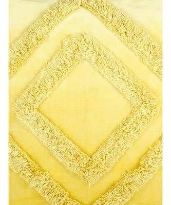Eyda Super Soft Velvet Yellow Color Set of 2 Cushion Cover 3
