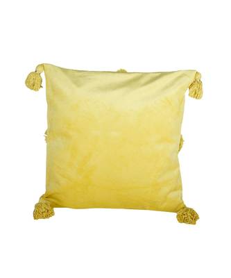 Eyda Super Soft Velvet Yellow Color Set of 2 Cushion Cover 5