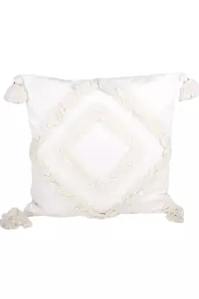 Eyda Super Soft Velvet Ivory Color Set of 2 Cushion Cover