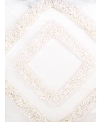 Eyda Super Soft Velvet Ivory Color Set of 2 Cushion Cover 3