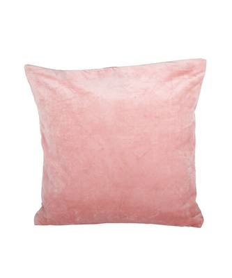 Eyda Super Soft Velvet Peach Color Set of 2 Quilted Cushion Cover 5