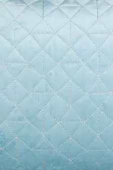 Eyda Super Soft Velvet Aqua Color Set of 2 Quilted Cushion Cover
