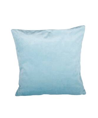 Eyda Super Soft Velvet Aqua Color Set of 2 Quilted Cushion Cover 5
