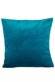 Eyda Super Soft Velvet Blue Color Set of 2 Quilted Cushion Cover