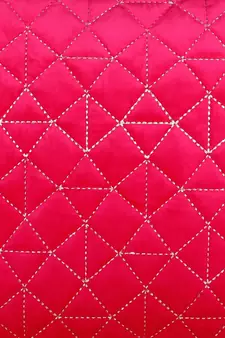 Eyda Super Soft Velvet Fuchsia Color Set of 2 Quilted Cushion Cover