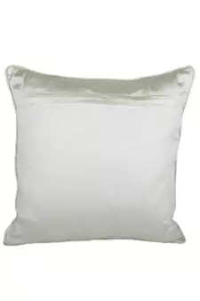 Eyda Gold and Silver Color Embellished Set of 2 Cushion Cover