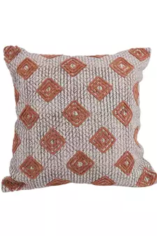 Eyda Hand Block Cotton Cushion Cover Set of 2