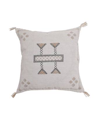 Eyda Linen Embroidered Cushion Covers Set of 2 2