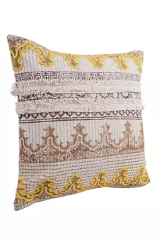 Eyda Hand Block Cotton Cushion Cover Set of 2