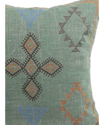 Eyda Linen Embroidered Cushion Covers Set of 2 1