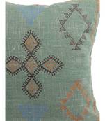 Eyda Linen Embroidered Cushion Covers Set of 2