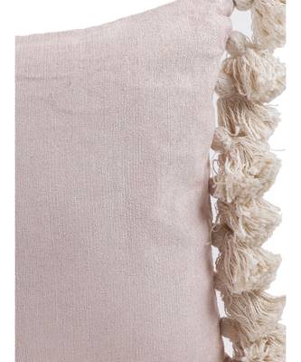 Eyda Chenille Cotton Tassel Cushion Covers Set of 2 1