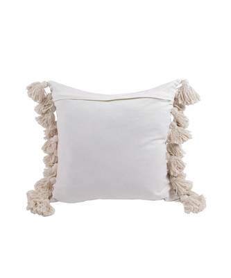 Eyda Chenille Cotton Tassel Cushion Covers Set of 2 5