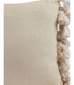 Eyda Chenille Cotton Tassel Cushion Covers Set of 2