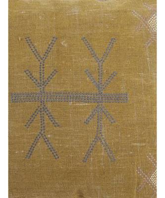 Eyda Linen Embroidered Cushion Covers Set of 2 1