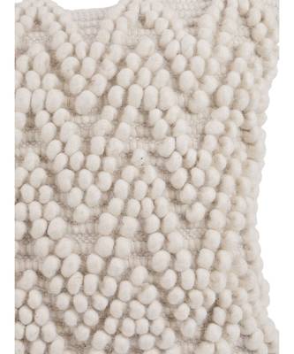 Eyda Hand Woven Ivory Color Cushion Cover Set of 2 1