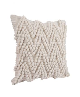 Eyda Hand Woven Ivory Color Cushion Cover Set of 2 5