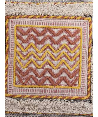 Eyda Hand Block Cotton Cushion Cover Set of 2 1