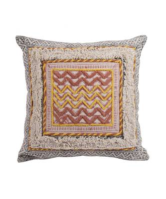 Eyda Hand Block Cotton Cushion Cover Set of 2 2