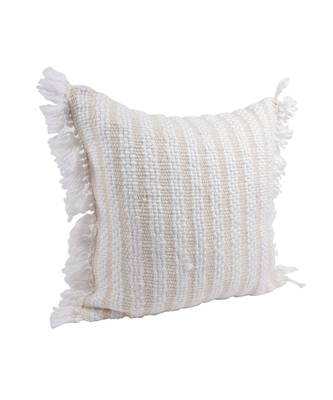 Eyda Hand Woven Ivory Color Cotton Cushion Cover Set of 2 4