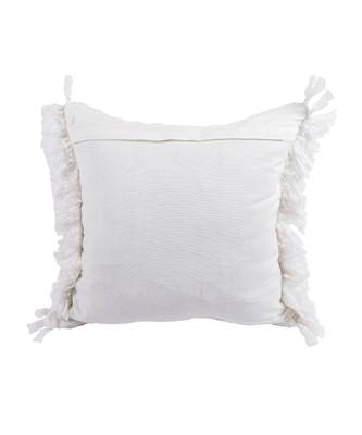 Eyda Hand Woven Ivory Color Cotton Cushion Cover Set of 2 5