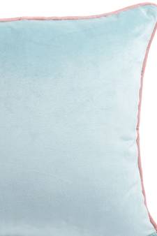 Eyda Velvet Aqua Color Cushion Cover Set of 2
