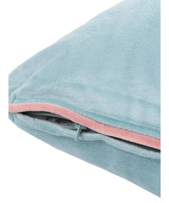 Eyda Velvet Aqua Color Cushion Cover Set of 2 5