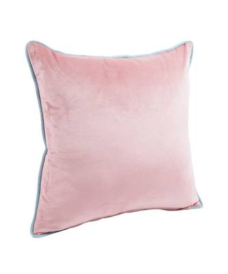 Eyda Velvet Peach Color Cushion Cover Set of 2 4