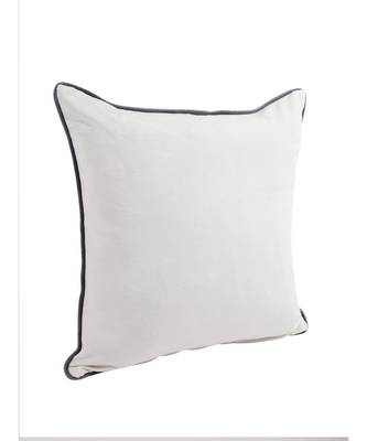 Eyda Velvet Ivory Color Cushion Cover Set of 2 4