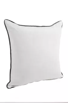 Eyda Velvet Ivory Color Cushion Cover Set of 2