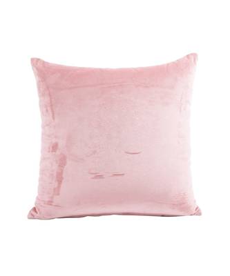 Eyda Velvet Peach Color Beaded Cushion Cover Set of 2 5