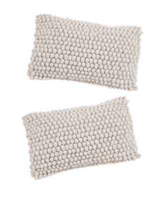Eyda Hand Woven Cotton Cushion Cover Set of 2 2