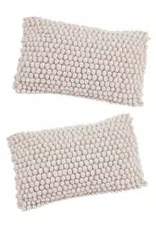 Eyda Hand Woven Cotton Cushion Cover Set of 2