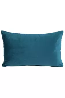 Eyda Super Soft Velvet Blue Color Set of 2 Quilted Cushion Cover
