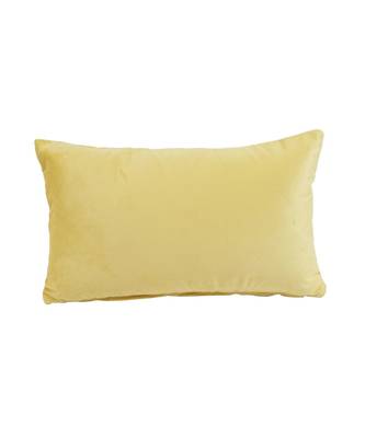 Eyda Super Soft Velvet Yellow Color Set of 2 Quilted Cushion Cover 5