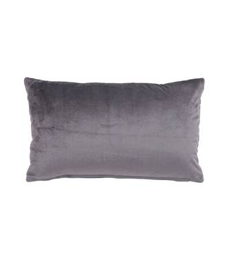 Eyda Super Soft Velvet grey Color Set of 2 Quilted Cushion Cover 5
