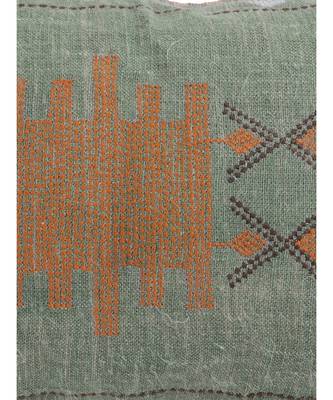 Eyda Embroidered Linen Cushion Covers Set of 2 1
