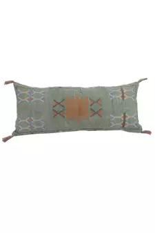 Eyda Embroidered Linen Cushion Covers Set of 2
