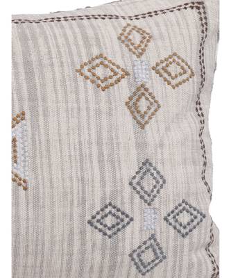 Eyda Embroidered Cotton Cushion Covers Set of 2 1