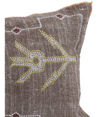 Eyda Embroidered Linen Cushion Covers Set of 2 1