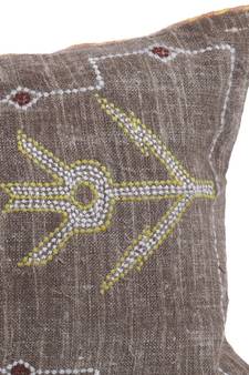 Eyda Embroidered Linen Cushion Covers Set of 2